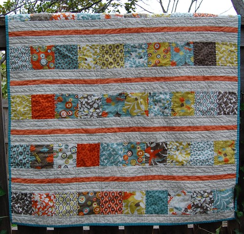 Arcadia Modern Baby Quilt