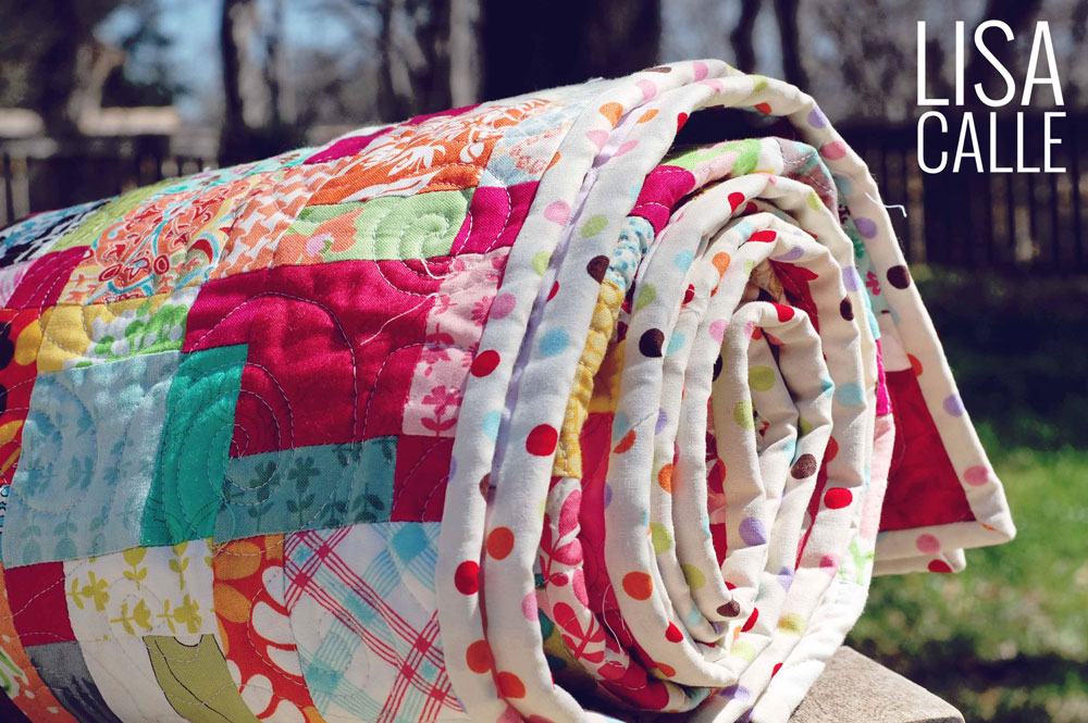 Cotton Candy Quilt | Binding