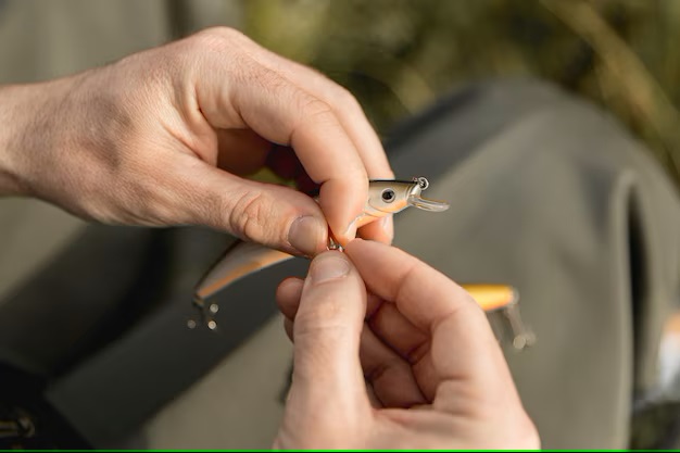 Person fixing fish hook 23 2148204126